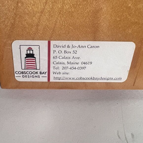 Wood Key Holder Cattails Entryway Wooden Pegs - Picture 9 of 10